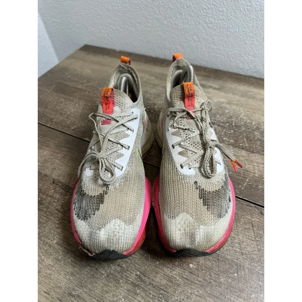 Nike Air Zoom Alphafly‎ NEXT% Flyknit Rawdacious W Size 9 Shoes Sneakers Running